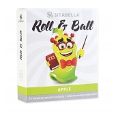 Стимулирующий презерватив-насадка Roll   Ball Apple - Sitabella - купить с доставкой в Астрахани