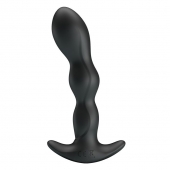 Черный анальный стимулятор простаты с вибрацией Special Anal Massager - 14,5 см. - Baile - в Астрахани купить с доставкой