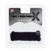 Чёрная веревка для связывания BONDX LOVE ROPE - 5 м. - Dream Toys - купить с доставкой в Астрахани