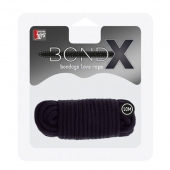 Черная веревка для связывания BONDX LOVE ROPE - 10 м. - Dream Toys - купить с доставкой в Астрахани