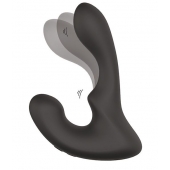 Чёрный массажер простаты с 2 моторами BOOTY ROCKER - Dream Toys - в Астрахани купить с доставкой