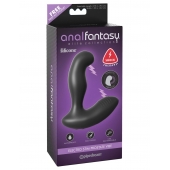 Черный массажер простаты Electro Stim Prostate Vibe с электростимуляцией - 13,3 см. - Pipedream - купить с доставкой в Астрахани