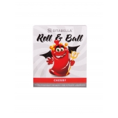 Стимулирующий презерватив-насадка Roll   Ball Cherry - Sitabella - купить с доставкой в Астрахани