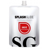 Возбуждающий лубрикант на водной основе Splashglide Hot Stimulative - 100 мл. - Splashglide - купить с доставкой в Астрахани