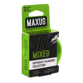 Презервативы в железном кейсе MAXUS Mixed - 3 шт. - Maxus - купить с доставкой в Астрахани