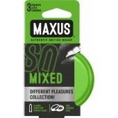 Презервативы в железном кейсе MAXUS Mixed - 3 шт. - Maxus - купить с доставкой в Астрахани