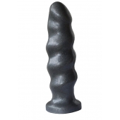Черная насадка на трусики харнесс Platinum - 16 см. - LOVETOY (А-Полимер) - купить с доставкой в Астрахани