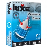Презерватив LUXE Maxima  Глубинная бомба  - 1 шт. - Luxe - купить с доставкой в Астрахани