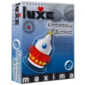 Презерватив LUXE Maxima  Королевский экспресс  - 1 шт. - Luxe - купить с доставкой в Астрахани
