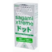Презервативы Sagami Xtreme Type-E с точками - 10 шт. - Sagami - купить с доставкой в Астрахани