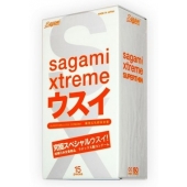 Ультратонкие презервативы Sagami Xtreme SUPERTHIN - 15 шт. - Sagami - купить с доставкой в Астрахани
