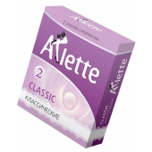 Классические презервативы Arlette Classic - 3 шт. - Arlette - купить с доставкой в Астрахани