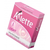 Ультратонкие презервативы Arlette Light - 3 шт. - Arlette - купить с доставкой в Астрахани