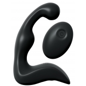 Черный вибромассажер простаты с пультом ДУ Control P-Spot Pro - Pipedream - в Астрахани купить с доставкой