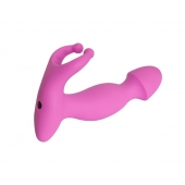 Розовый стимулятор простаты с усиками - 15 см. - 4sexdreaM - в Астрахани купить с доставкой