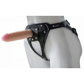 Универсальный мягкий пояс с насадкой Hard brutal BDSM-КОНСУЛ - 17 см. - LOVETOY (А-Полимер) - купить с доставкой в Астрахани