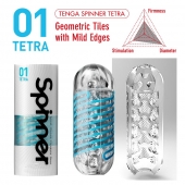 Мастурбатор SPINNER Tetra - Tenga - в Астрахани купить с доставкой