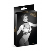 Черная упряжь на грудь Julia - Bijoux Pour Toi - купить с доставкой в Астрахани