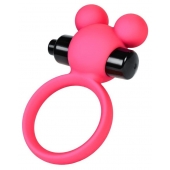 Розовое виброкольцо на пенис A-Toys - A-toys - в Астрахани купить с доставкой
