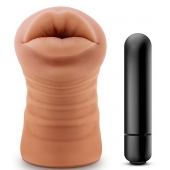 Кофейный мастурбатор-ротик Isabella - Blush Novelties - в Астрахани купить с доставкой