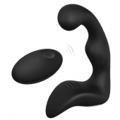Черный вибромассажер простаты REMOTE BOOTY PLEASER - Dream Toys - в Астрахани купить с доставкой