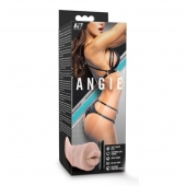 Телесный мастурбатор-ротик Angie - Blush Novelties - в Астрахани купить с доставкой