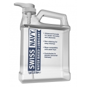 Канистра лубриканта Swiss Navy Water Based Lube на водной основе - 3,8 л. - Swiss navy - купить с доставкой в Астрахани