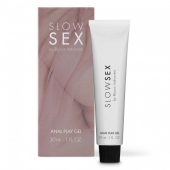 Лубрикант на водной основе Slow Sex Anal Play Gel - 30 мл. - Bijoux Indiscrets - купить с доставкой в Астрахани