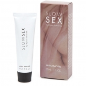 Лубрикант на водной основе Slow Sex Anal Play Gel - 30 мл. - Bijoux Indiscrets - купить с доставкой в Астрахани