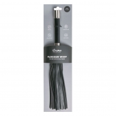 Черная плеть Easytoys Flogger With Metal Grip - 38 см. - Easy toys - купить с доставкой в Астрахани