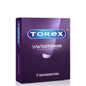 Презервативы Torex  Ультратонкие  - 3 шт. - Torex - купить с доставкой в Астрахани