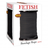 Черная веревка для связывания Bondage Rope - 60,9 м. - Pipedream - купить с доставкой в Астрахани