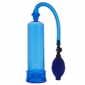 Синяя вакуумная помпа MENZSTUFF PENIS ENLARGER - Dream Toys - в Астрахани купить с доставкой