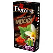 Ароматизированные презервативы DOMINO  Ароматный микс  - 6 шт. - Domino - купить с доставкой в Астрахани