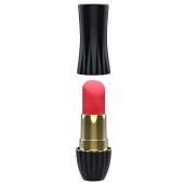 Клиторальный стимулятор-помада LIPSTICK - 9,3 см. - Dream Toys - купить с доставкой в Астрахани