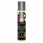 Лубрикант с ароматом трюфелей из белого шоколада и малины JO GELATO WHITE CHOCOLATE RASPBERRY TRUFFLE - 30 мл. - System JO - купить с доставкой в Астрахани