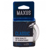 Классические презервативы в пластиковом кейсе MAXUS Classic - 3 шт. - Maxus - купить с доставкой в Астрахани