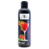 Интимный гель-смазка JUICY FRUIT с ароматом клубники - 200 мл. - БиоМед - купить с доставкой в Астрахани