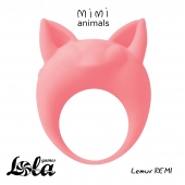 Оранжевое эрекционное кольцо Lemur Remi - Lola Games - в Астрахани купить с доставкой
