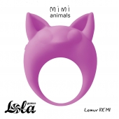 Фиолетовое эрекционное кольцо Lemur Remi - Lola Games - в Астрахани купить с доставкой