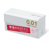 Супер тонкие презервативы Sagami Original 0.01 - 10 шт. - Sagami - купить с доставкой в Астрахани