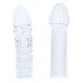 Комплект из 2 прозрачных насадок на пенис PENIS EXTENDER PACK - Dream Toys - в Астрахани купить с доставкой