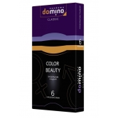 Разноцветные презервативы DOMINO Colour Beauty - 6 шт. - Domino - купить с доставкой в Астрахани
