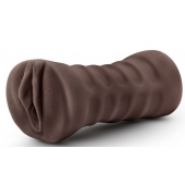 Коричневый мастурбатор-вагина Hot Chocolate Brianna - Blush Novelties - в Астрахани купить с доставкой