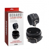 Черные наручники Surrender Wrist Restraints - Chisa - купить с доставкой в Астрахани