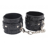 Черные наручники Surrender Wrist Restraints - Chisa - купить с доставкой в Астрахани