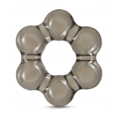 Дымчатое эрекционное кольцо Stay Hard Thick Bead Cock Ring - Blush Novelties - в Астрахани купить с доставкой