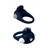 Синее эрекционное виброкольцо STIMU RING - Dream Toys - в Астрахани купить с доставкой