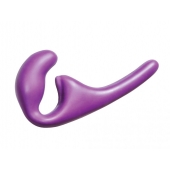 Фиолетовый безремневой страпон Seduction - 20,5 см. - Lola Games - купить с доставкой в Астрахани