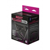 Черный пояс для насадок BEST CLASS STRAP - LOVETOY (А-Полимер) - купить с доставкой в Астрахани